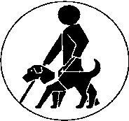 Stockgänger mit Hund